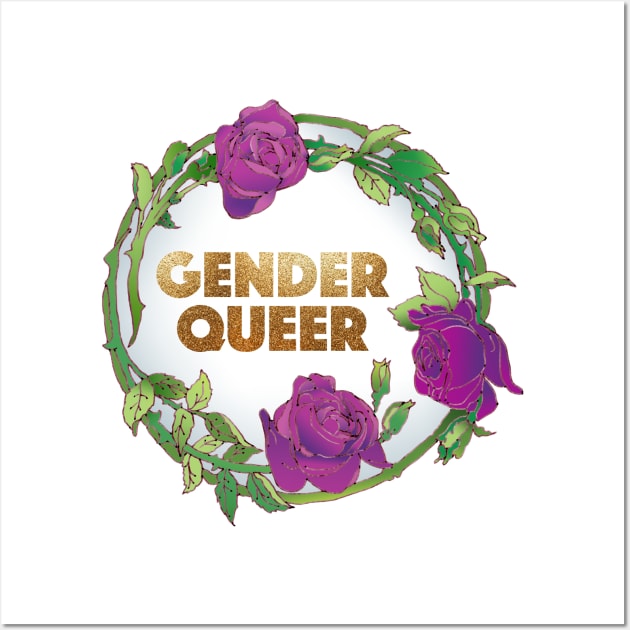 Gender Queer Wall Art by FabulouslyFeminist